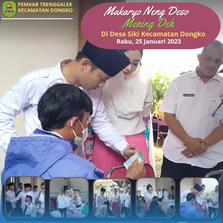 Makaryo Ning Desa (Mening Deh) di Desa Siki 